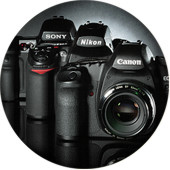 Macchine Fotografiche e Obiettivi Canon e Nikon